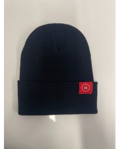 Black Toque with Red N Logo